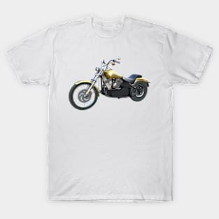 Golden Classic Motorcycle T-Shirt